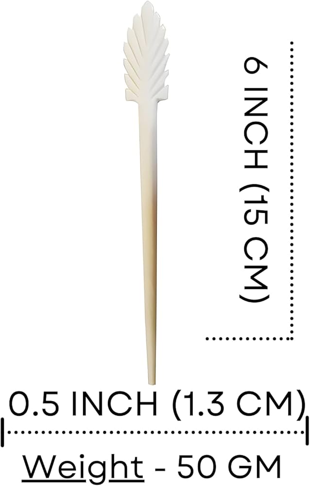 Sea Shell Hair Stick / Juda Pin for Ladies | Handmade Bun Stick with Natural Shell Design